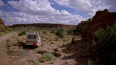 Flashback to the RV at the side of the road.