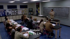 Walt teaches a class.