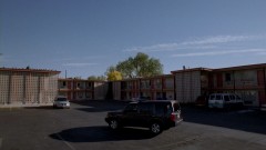 Hank meets with Gomez at a motel parking lot.