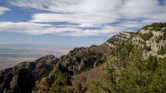 Timelapse of a mountain.