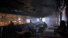 Walt talks to Mike at a bar.