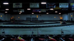 Jesse goes karting.