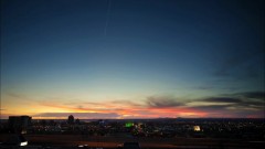 Timelapse of a sunset.