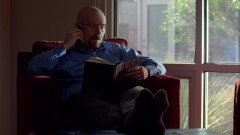 Walt gets a call from Hank. Alternates with the previous scene.