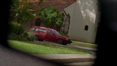 Jesse leaves his house in a hurry.