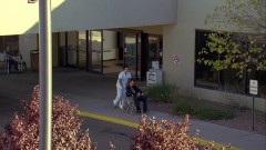 Jesse is released from the hospital, just when Hank gets in.