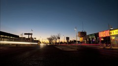 Timelapse of a street.