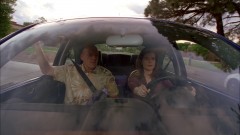 Marie and Hank are driving to Walt's birthday.