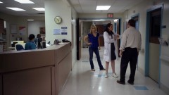 Saul and Kim go to Chuck in the hospital.