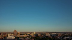 Timelapse of sunrise in Albuquerque.