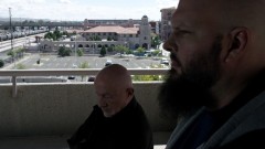 Mike has a meeting in a parking garage.