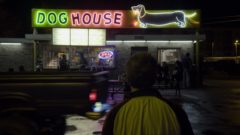 Jimmy does business at the Dog House