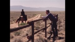 Saul watches an old Mesa Verde commercial