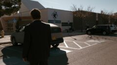 Saul goes to see Walt at the high school